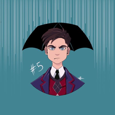 Эйдан Галлахер Академия Амбрелла комикс