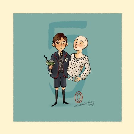 Академия Амбрелла арты пятый и Долорес