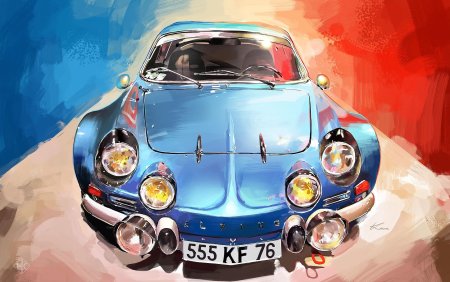 Постер с машинками