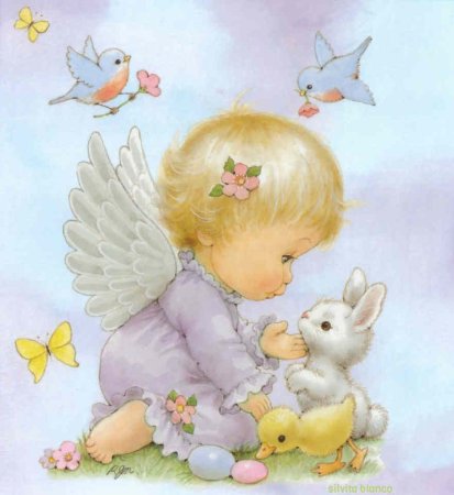 Художник Ruth Morehead - ангелы