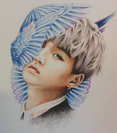 Suga BTS арт