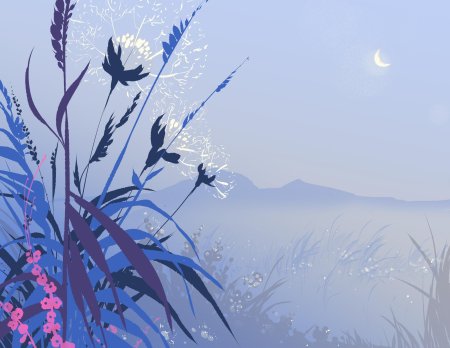 Красивые векторные пейзажи