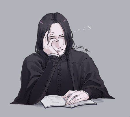 Гарри и Снегг аниме