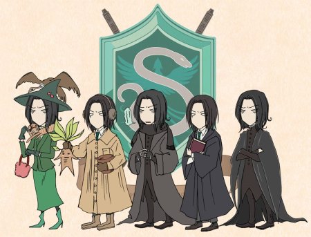 Аниме Гарри Поттер Снейп