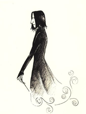 Рисунок Северуса Снейпа