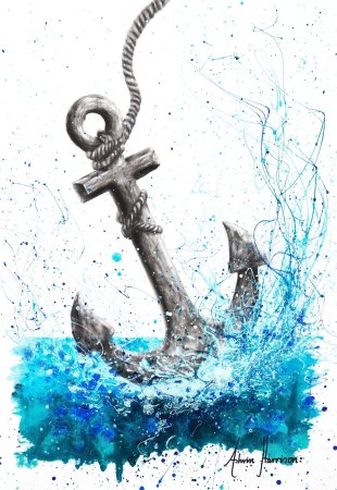 Якорь рисунок