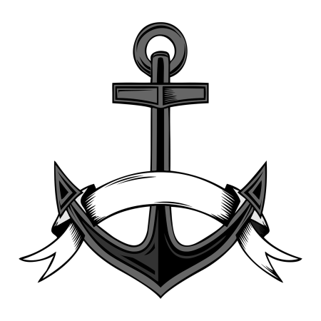 Герб с якорем