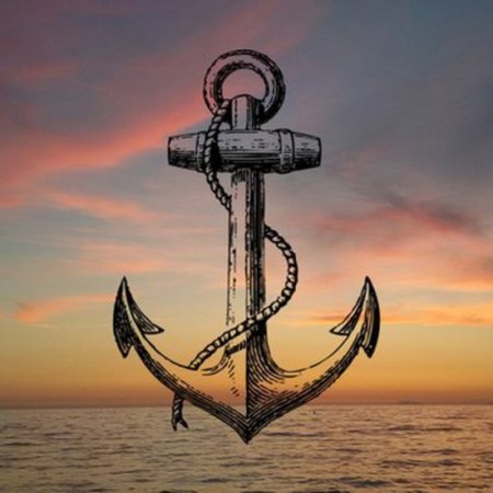 Моряк с якорем