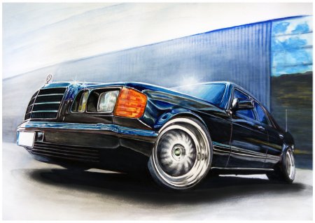 Мерседес w126 арт