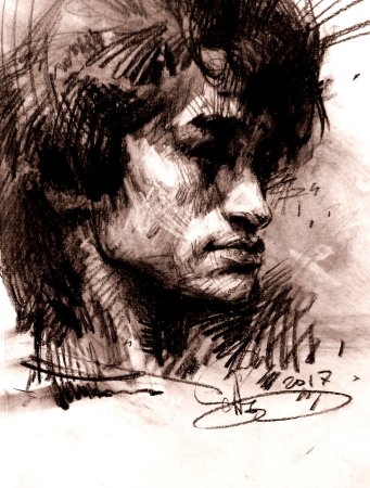 Виктор Цой Графика