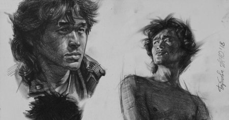 Виктор Цой Наброски