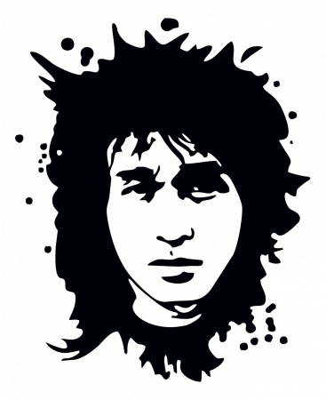 Виктор Цой портрет вектор