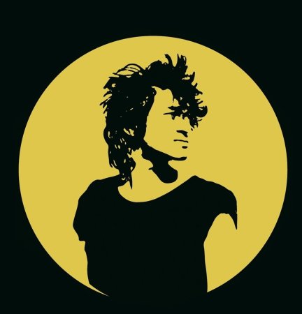 Виктор Цой силуэт