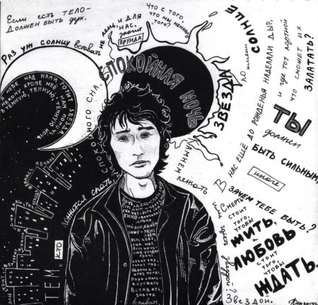 Цой рисунок