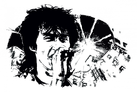 Виктор Цой векторное изображение