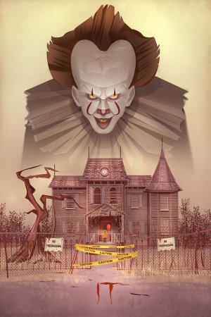 Стивен Кинг ПЕННИВАЙЗ арт