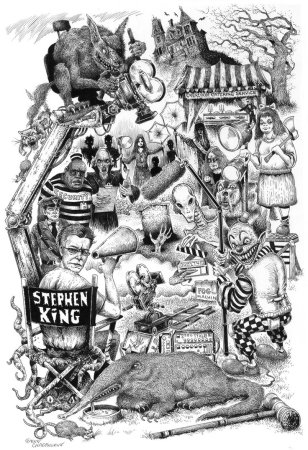 Стивен Кинг иллюстрации