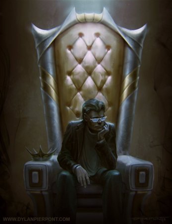 Стивен Кинг грустный