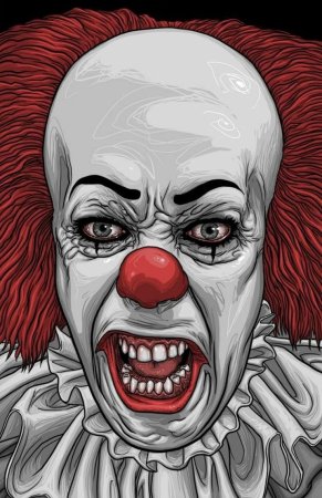 Стивен Кинг ПЕННИВАЙЗ арт