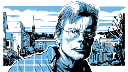 Стивен Кинг граффити