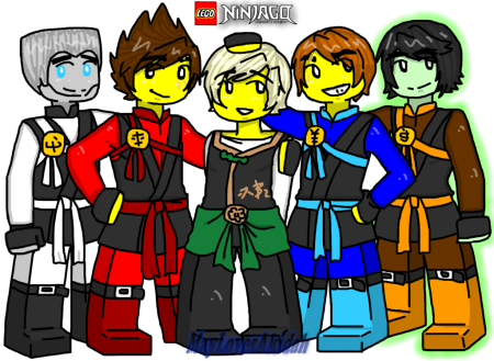 Ниндзяго Ллойд и Зейн