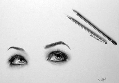 Эскиз бровей