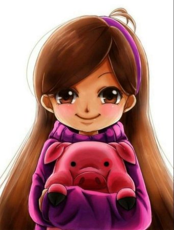 Гравити Фолз Мейбл аниме