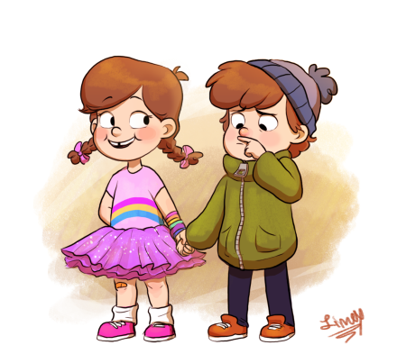 Гравити Фолз Диппер и Мейбл