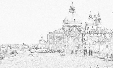 Италия набросок