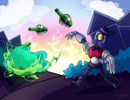 Барли Brawl Stars арт