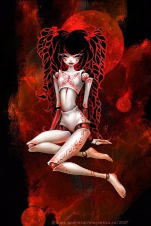 Марионетка эскиз