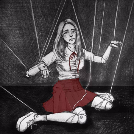 Человек в нитках