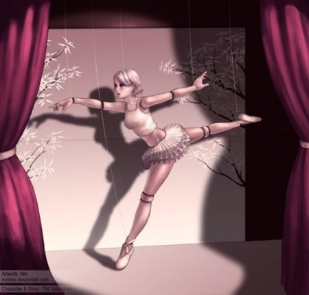 Марионетка аниме арт