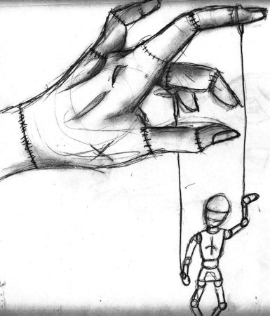 Марионетка девушка