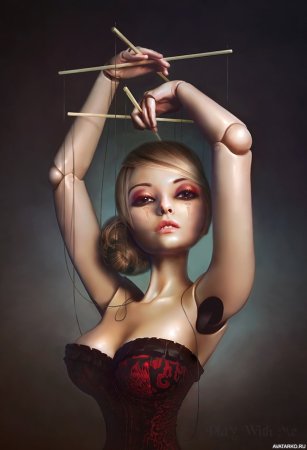 Эскиз театральной куклы