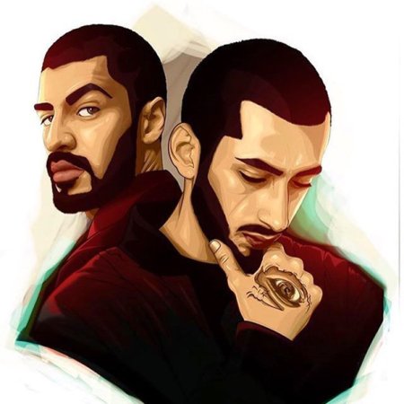 Мияги и Энди портрет
