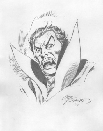 Вампир зарисовка