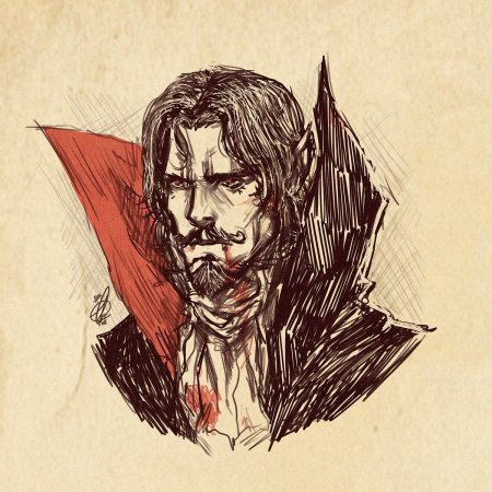 Влад Цепеш Дракула арт