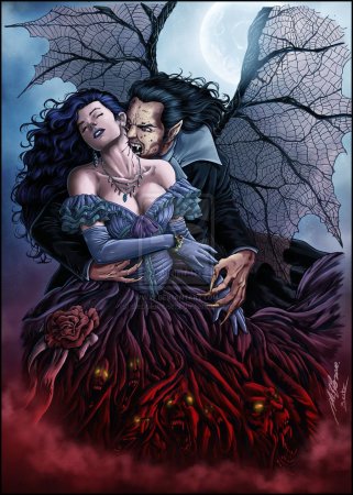 Граф Дракула и его жена