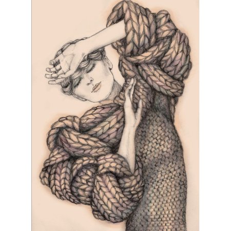 Эскизы вязаных вещей