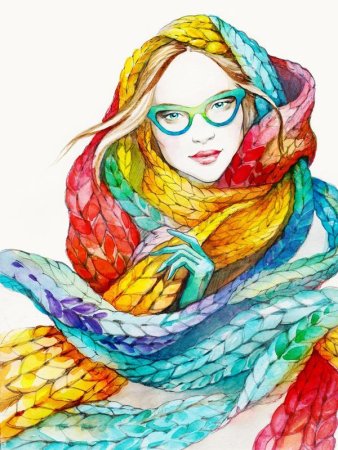 День длинных пестрых шарфов