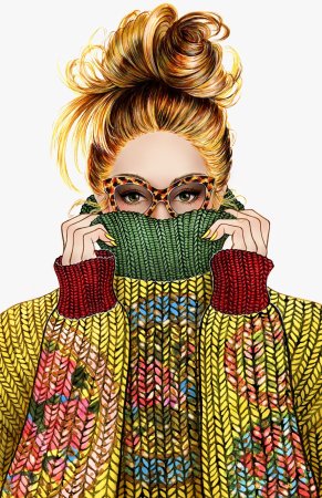 Модные рисунки