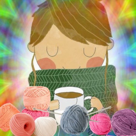 Вязальщица арт