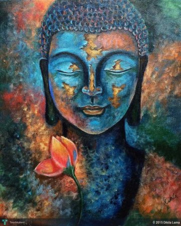 Будда живопись Тхеравада