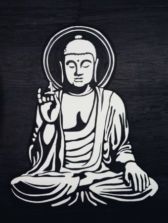 Будда Шакьямуни рисунок
