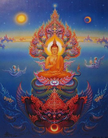 Будда Шакьямуни арт