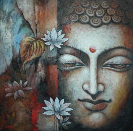 Будда живопись Тхеравада