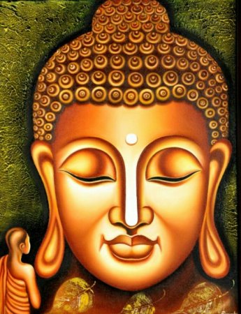 Гаутама Будда вышивка