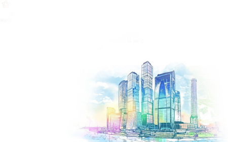 Город на белом фоне