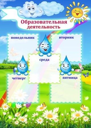 Расписание НОД